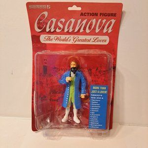 Accoutrements Casanova Action Figure The Worlds Greatest Lover  Rare
